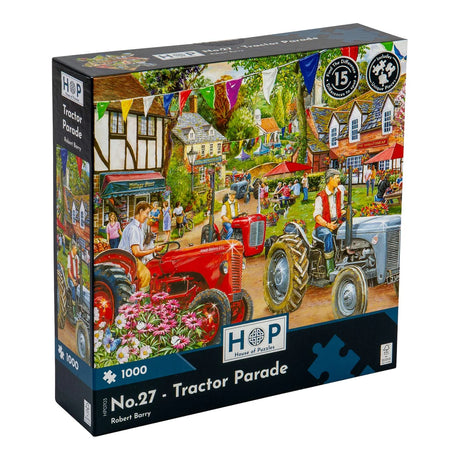 1000 Piece Jigsaw Puzzle - Find The Difference: Tractor Parade