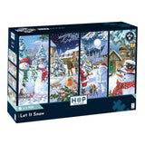 Let It Snow - 4 x 500 Piece Jigsaw Puzzles