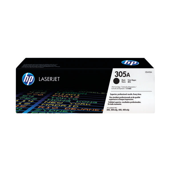 HP 305A Black Laserjet Toner Cartridge CE410A