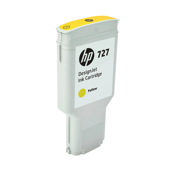 HP 727 DesignJet Yellow Ink Cartridge 300ml F9J78A