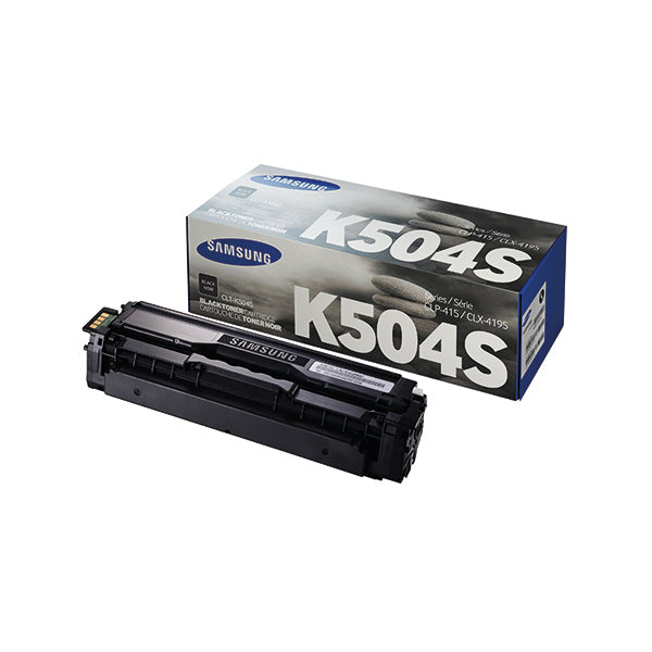 Samsung CLT-K504S Black Standard Yield Toner Cartridge SU158A