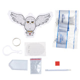 Crystal Art Bag Charm - Harry Potter: Hedwig