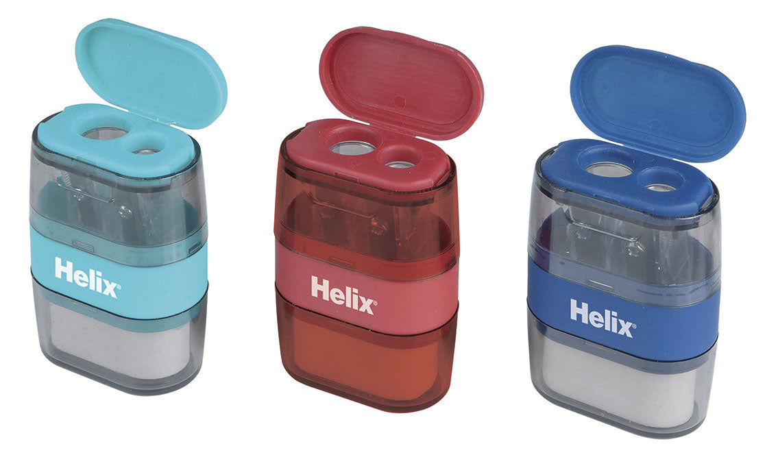 Helix Duo Eraser and Sharpener