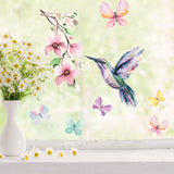 Window Sticker Pack - Hummingbird and Butterflies 