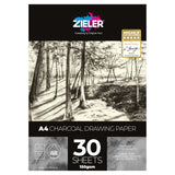 Zieler A4 Charcoal Drawing Pad (30 Sheets)