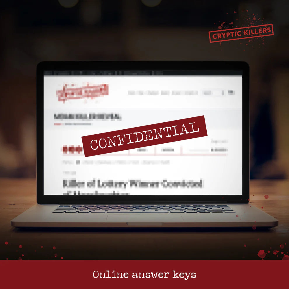 Cryptic Killers Online Answer Keys