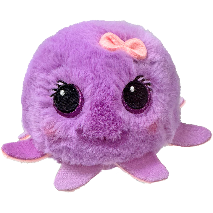 Beanie Bouncer- Leggy Purple Octopus