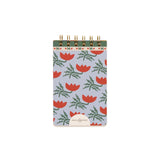 DesignWorks A Dopo Twin Wire Notepad - Flower