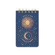 DesignWorks Twin Wire Cloth Cover Notepad - Live By The Sun