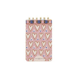 DesignWorks A Dopo Twin Wire Notepad - Hearts