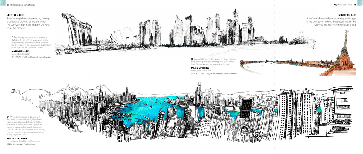 Urban Sketching Handbook: Panoramas and Vertical Vistas Book
