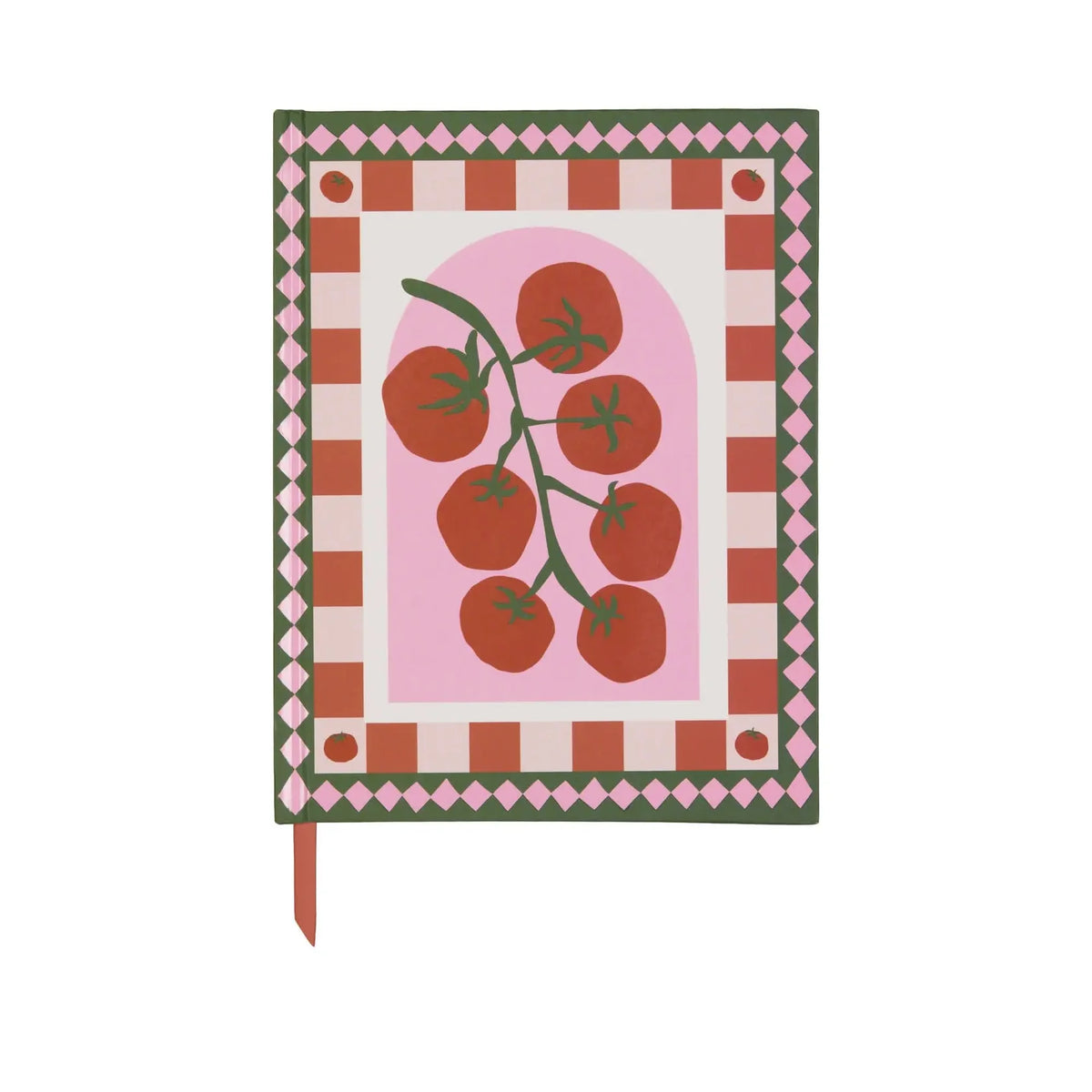 Designworks A Dopo Journal 6" x 7.75" - Tomato