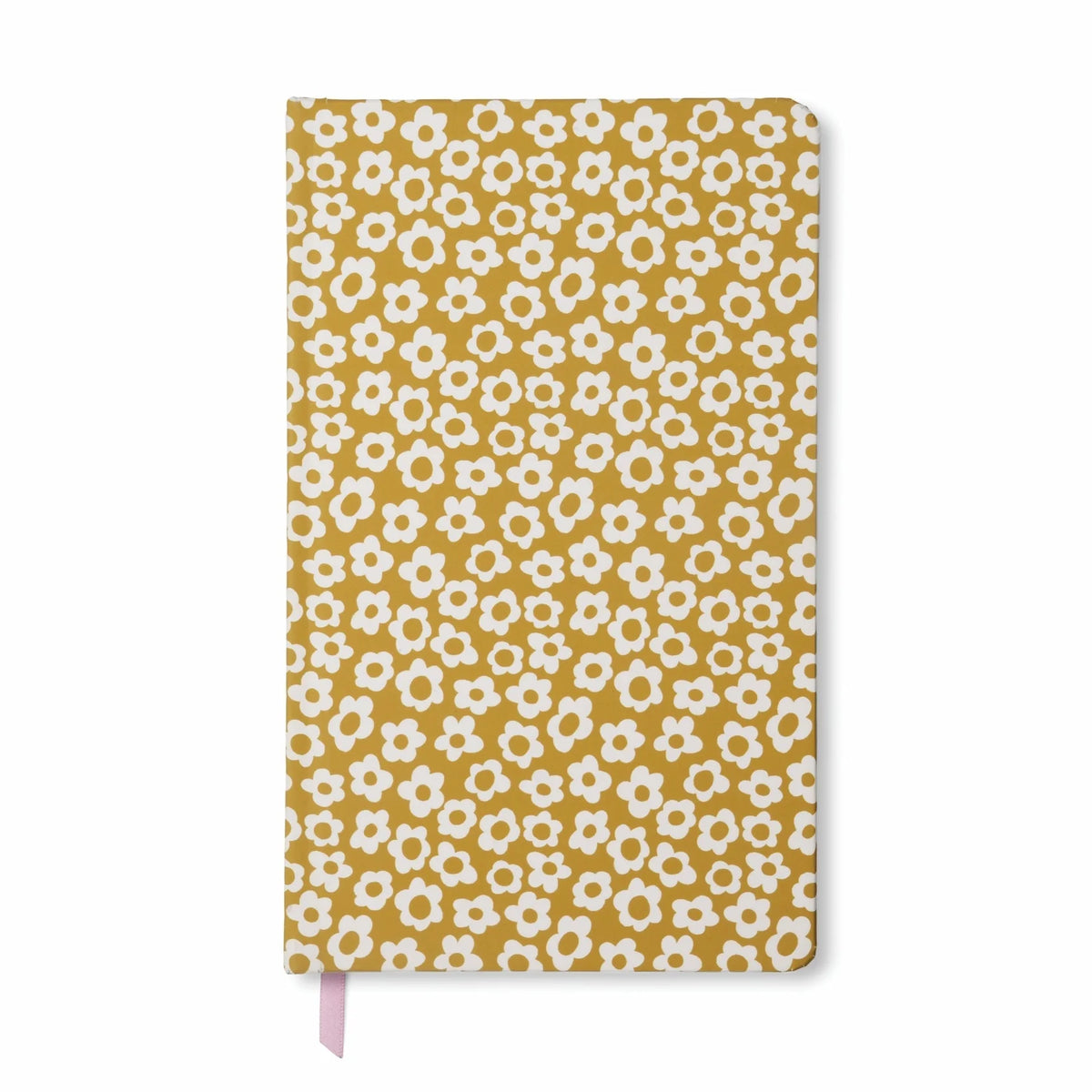 DesignWorks Soft Touch Journal - Ochre Groovy Floral