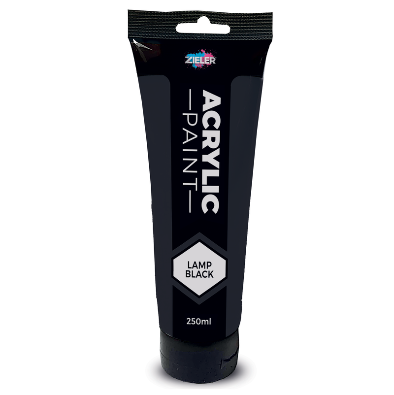 Zieler Titanium Black Paint - 250ml Tube