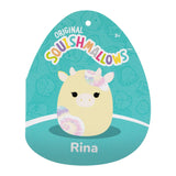 Squishmallows 7.5 Inch - Rina Yellow Cow with Tie Dye Spots