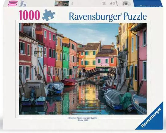 1000 Piece Jigsaw Puzzle - Burano Italy 