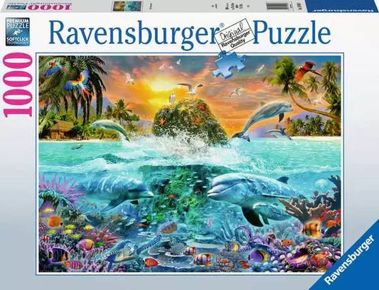 Underwater Island 1000 Jigsaw Pieces Puzzle