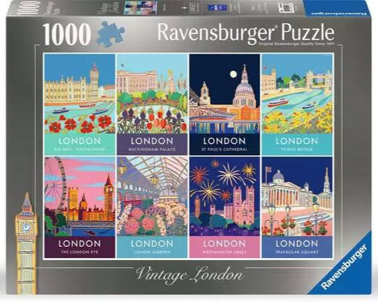 1000 Piece Jigsaw Puzzle - Vintage London