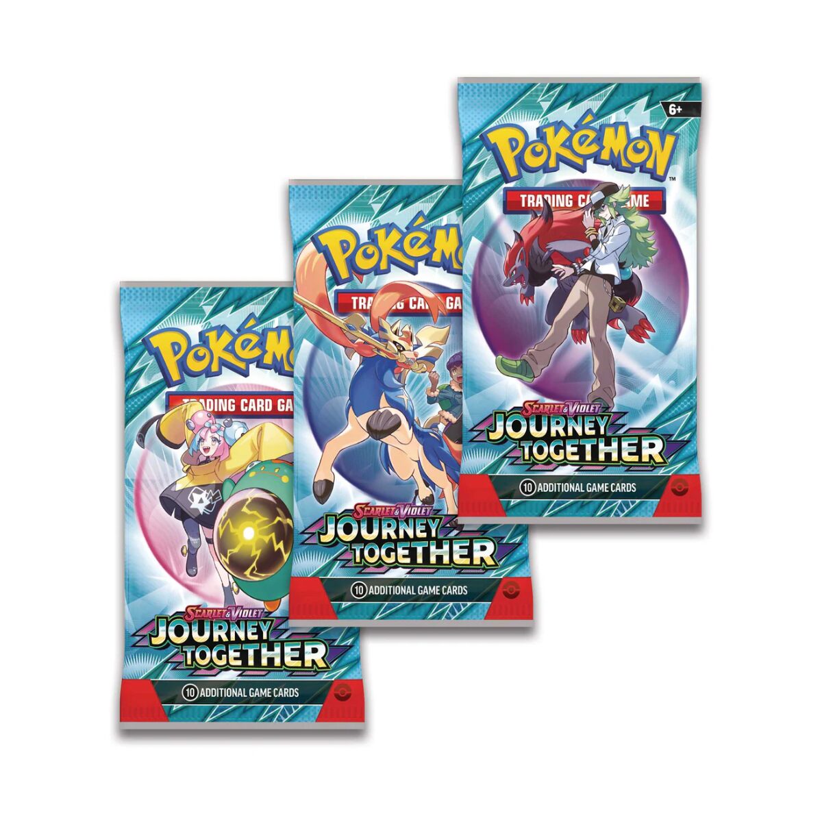 Pokémon TCG: Scarlet & Violet - Journey Together (3 Pack Blister)