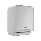Kimberly Clark ICON Automatic Rolled Hand Towel Dispenser Grey and Faceplate Silver Mosaic 53691