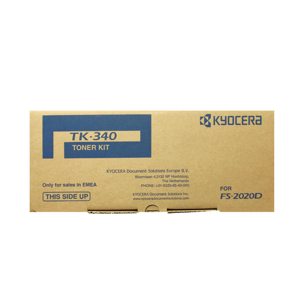 Kyocera TK-340 Black Toner Cartridge (12,000 Page Capacity)