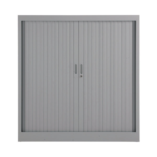 Talos Side Opening Tambour Unit 1000x450x1050mm Grey KF78758