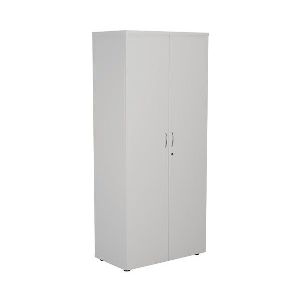 Jemini Wooden Cupboard 800x450x1800mm White KF810612