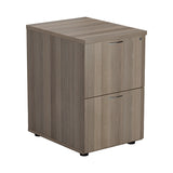 Jemini Essentials 2 Drawer Filing Cabinet 464x600x710mm Grey Oak KF81090
