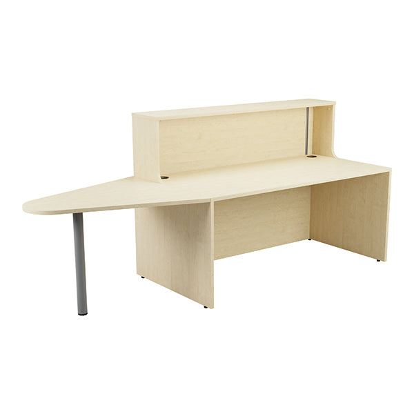 Jemini Reception Unit with Extension 1600x800x740mm Maple KF818351