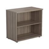 Jemini Wooden Bookcase 800x450x730mm Grey Oak KF822591
