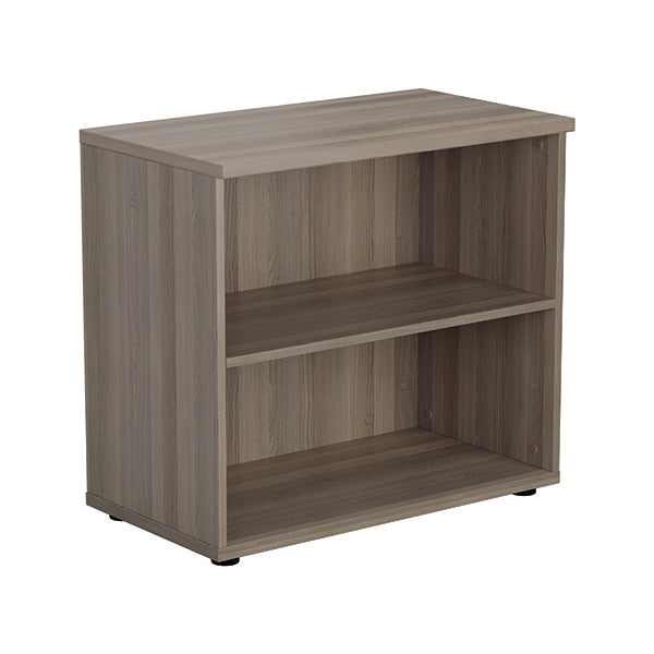 Jemini Wooden Bookcase 800x450x730mm Grey Oak KF822591