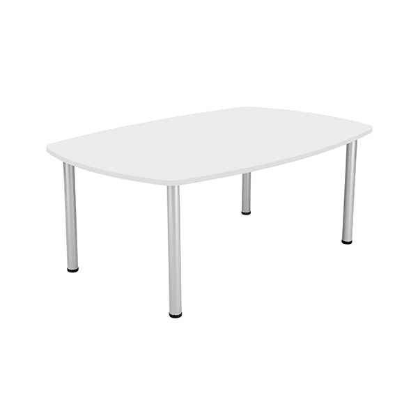 Jemini Boardroom Table 1800x1200x730mm White KF840189