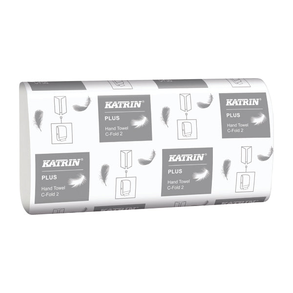 Katrin Plus Hndtwl C Fold 2Ply Pk24
