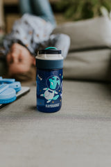 BPA free water bottle with Straw lid-Space