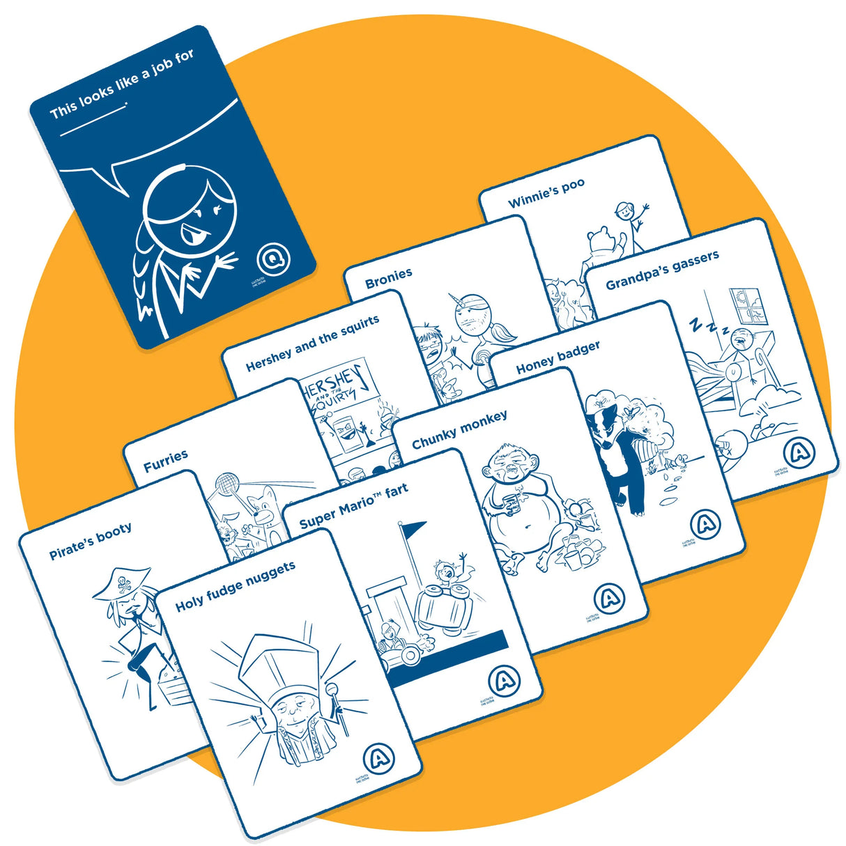 Kids Against Maturity - Illustrated Edition Card Game