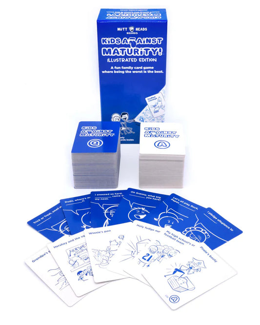 Kids Against Maturity - Illustrated Edition Card Game