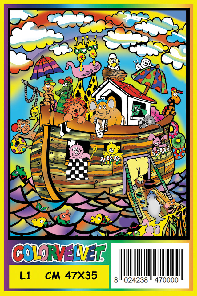 Colorvelvet Large - Noah's Ark