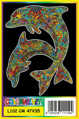 ColorVelvet Large - Hawaii Dolphins