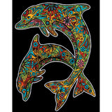 ColorVelvet Large - Hawaii Dolphins
