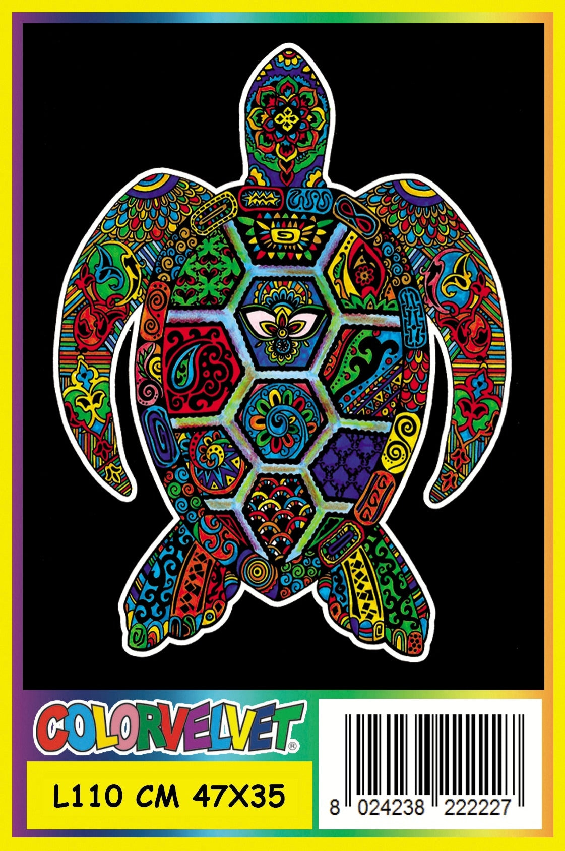 Colorvelvet Large - Turtle