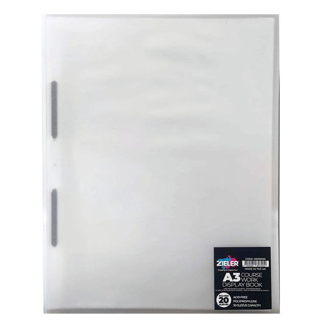 Zieler A3 Display Presentation Book (20 Sheets)