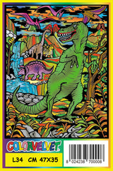 ColorVelvet Large - T-Rex