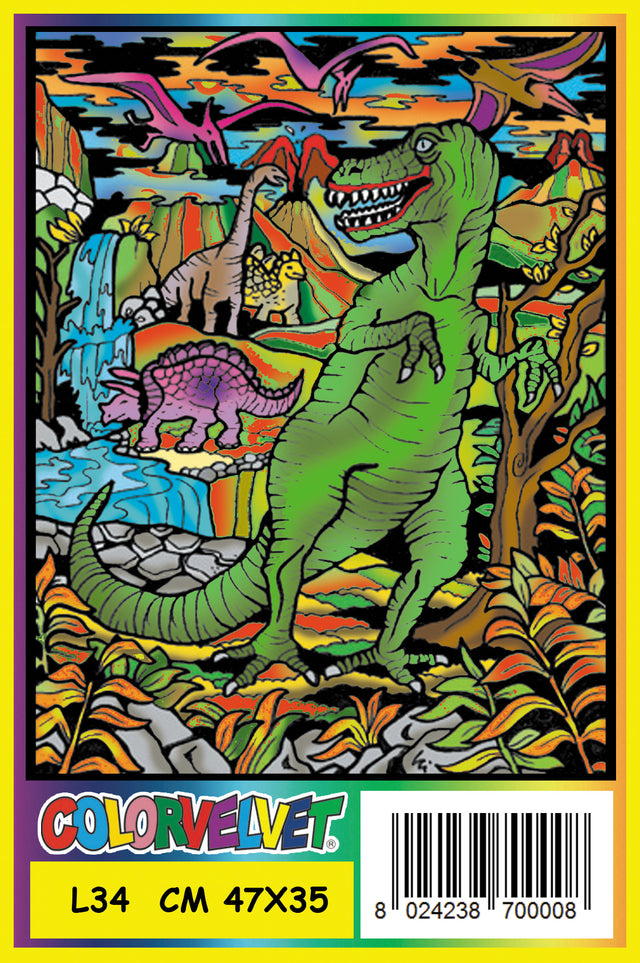 ColorVelvet Large - T-Rex