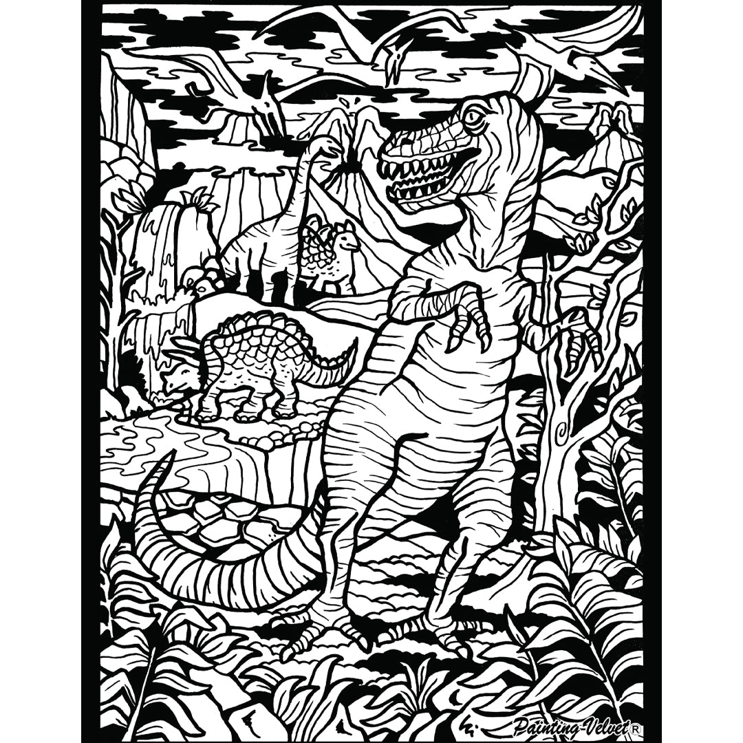 ColorVelvet Small - T-Rex
