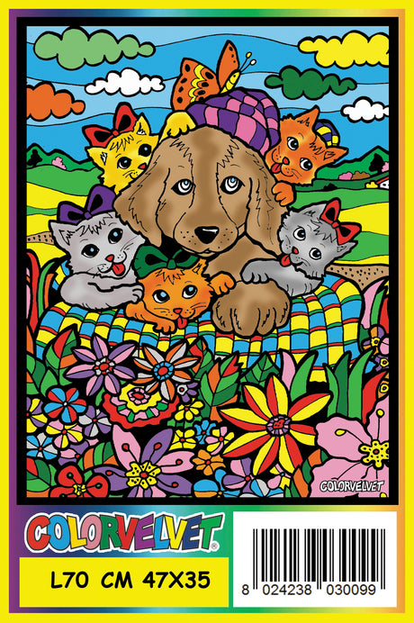 ColorVelvet Large - Cats and Dogs