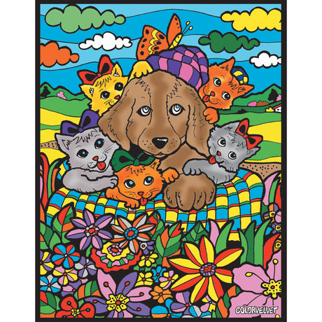 ColorVelvet Large - Cats and Dogs