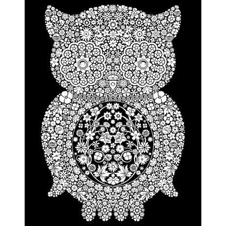 Colorvelvet Large - Owl Flowers