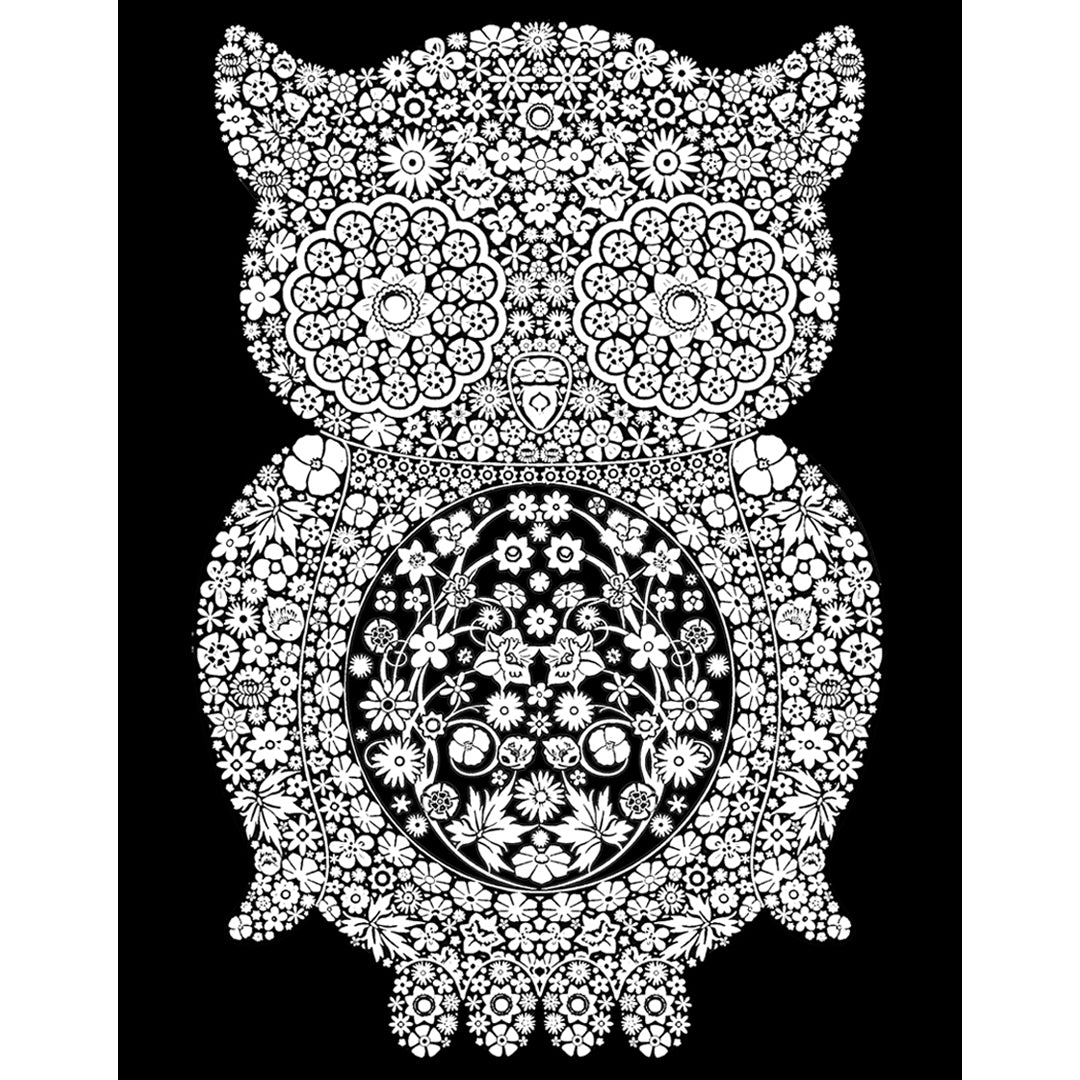 ColorVelvet Small - Owl Flowers
