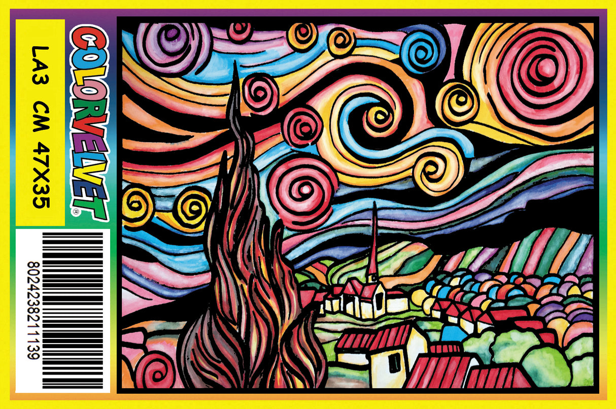 ColorVelvet Large - Van Gogh Starry Night