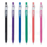 Pilot Frixion Erasable Gel Pens - Assorted Colours (6 Pack)